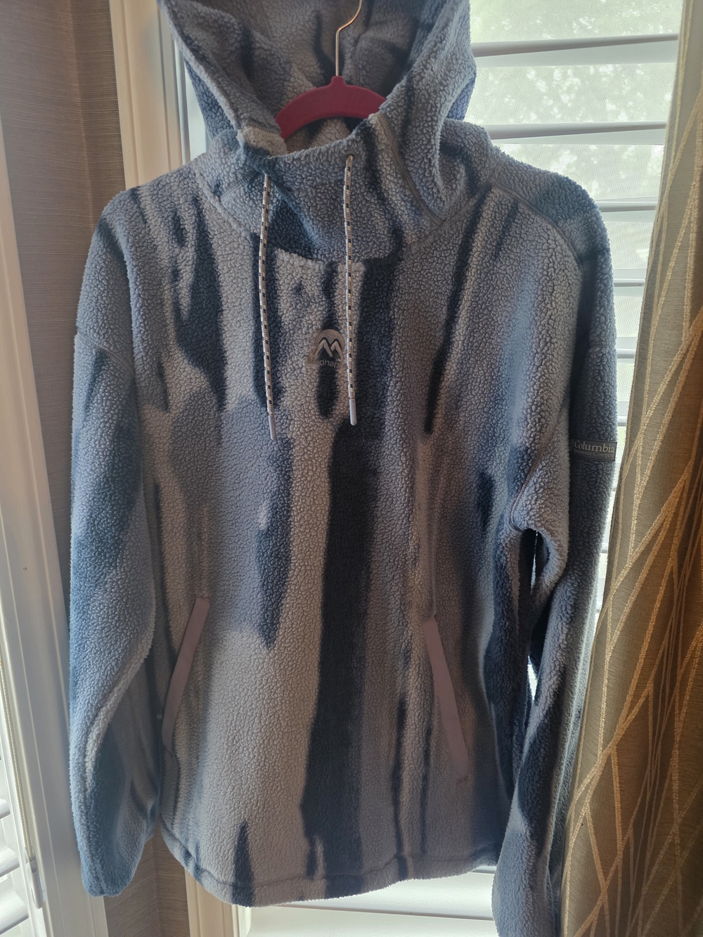 Madhappy/Columbia Collab Fleece Hoodie - Blue/grey